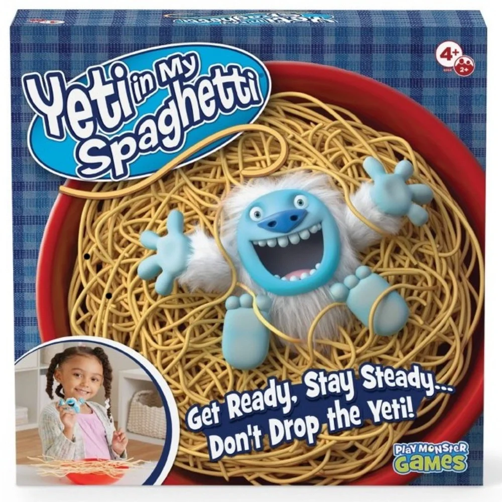 NEW Yeti in My Spaghetti Game Board Game Family Game Kids Toys Ages 4+